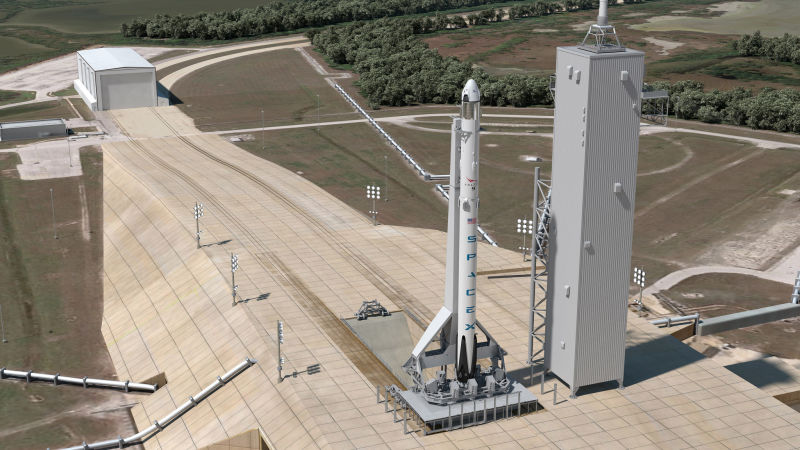 Illustration for article titled SpaceX Will Soon Launch Its Most Powerful Rocket Yet
